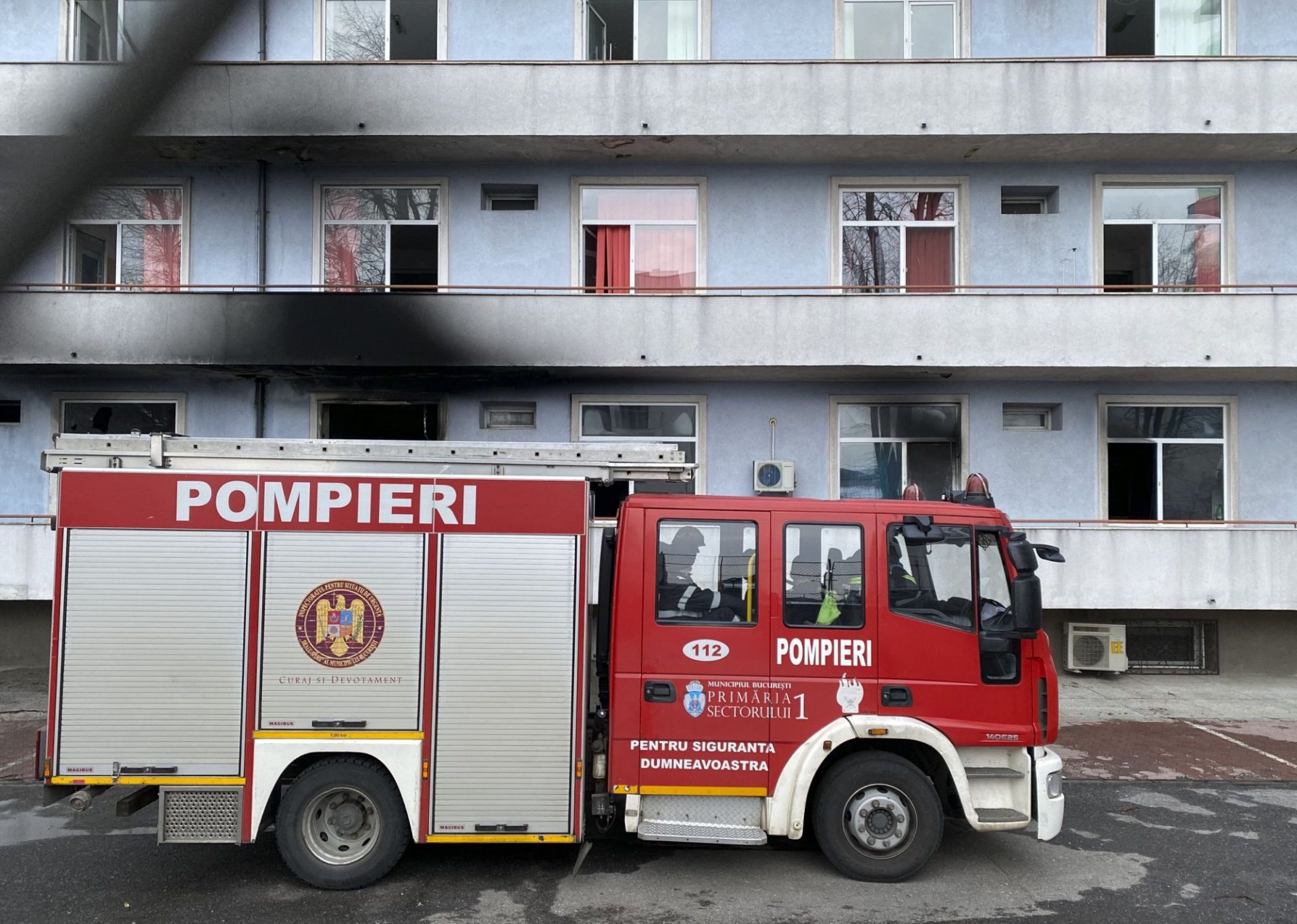 Ce a scris presa internațională despre incendiul de la Matei Balș