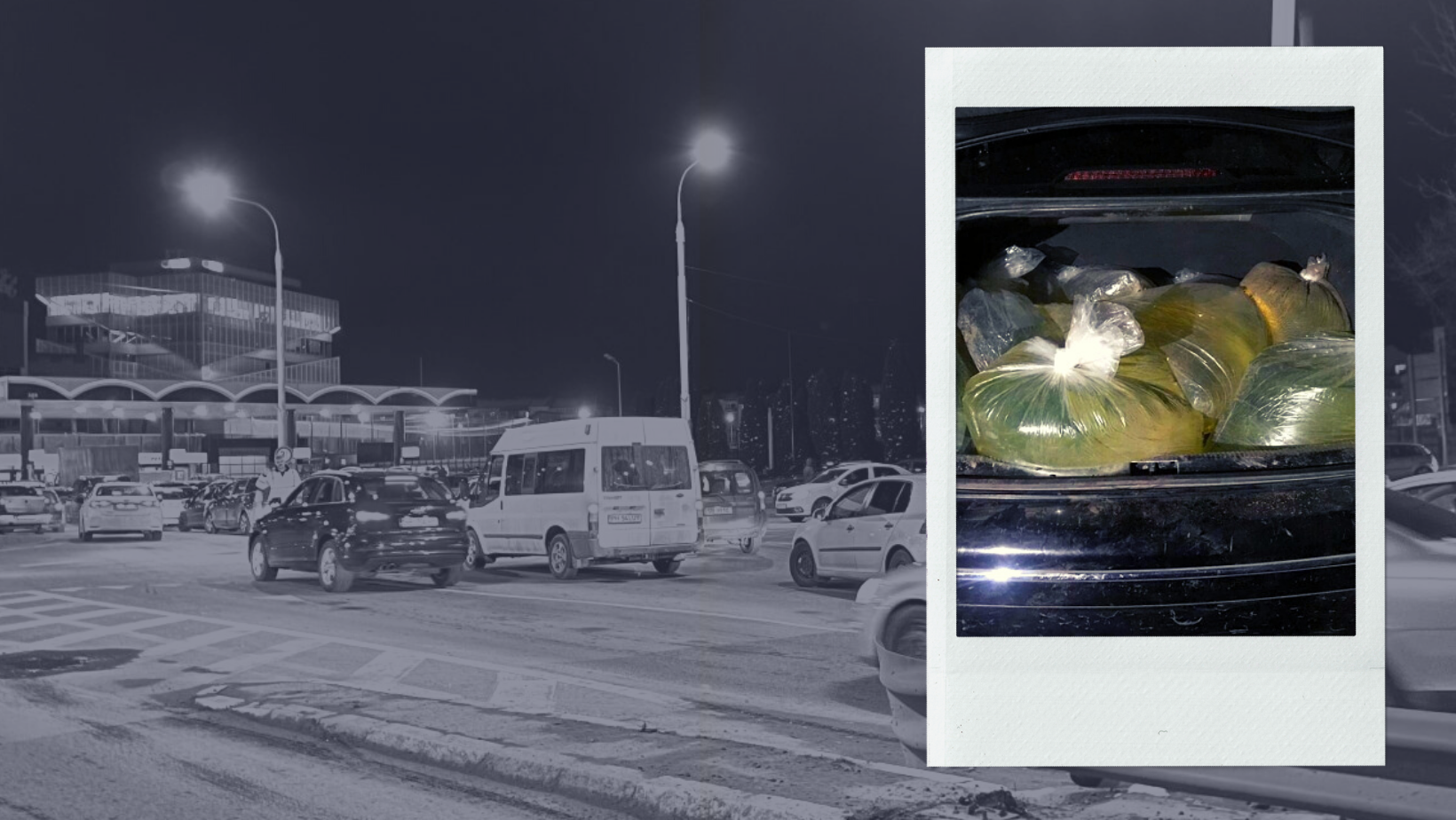 Imaginea cu pungile de benzină este un fals. A fost surprinsă în 2019, în Mexic