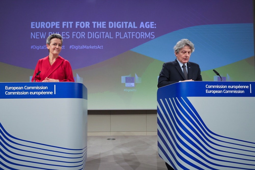 Autoritățile europene au ajuns la un acord cu privire la pachetul de legi ce va reglementa piața digitală
