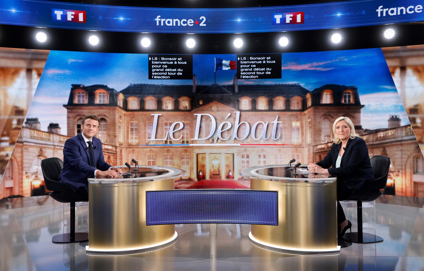 Ce spun sondajele de opinie. Cine a câștigat duelul televizat, Emmanuel Macron sau Marine Le Pen?