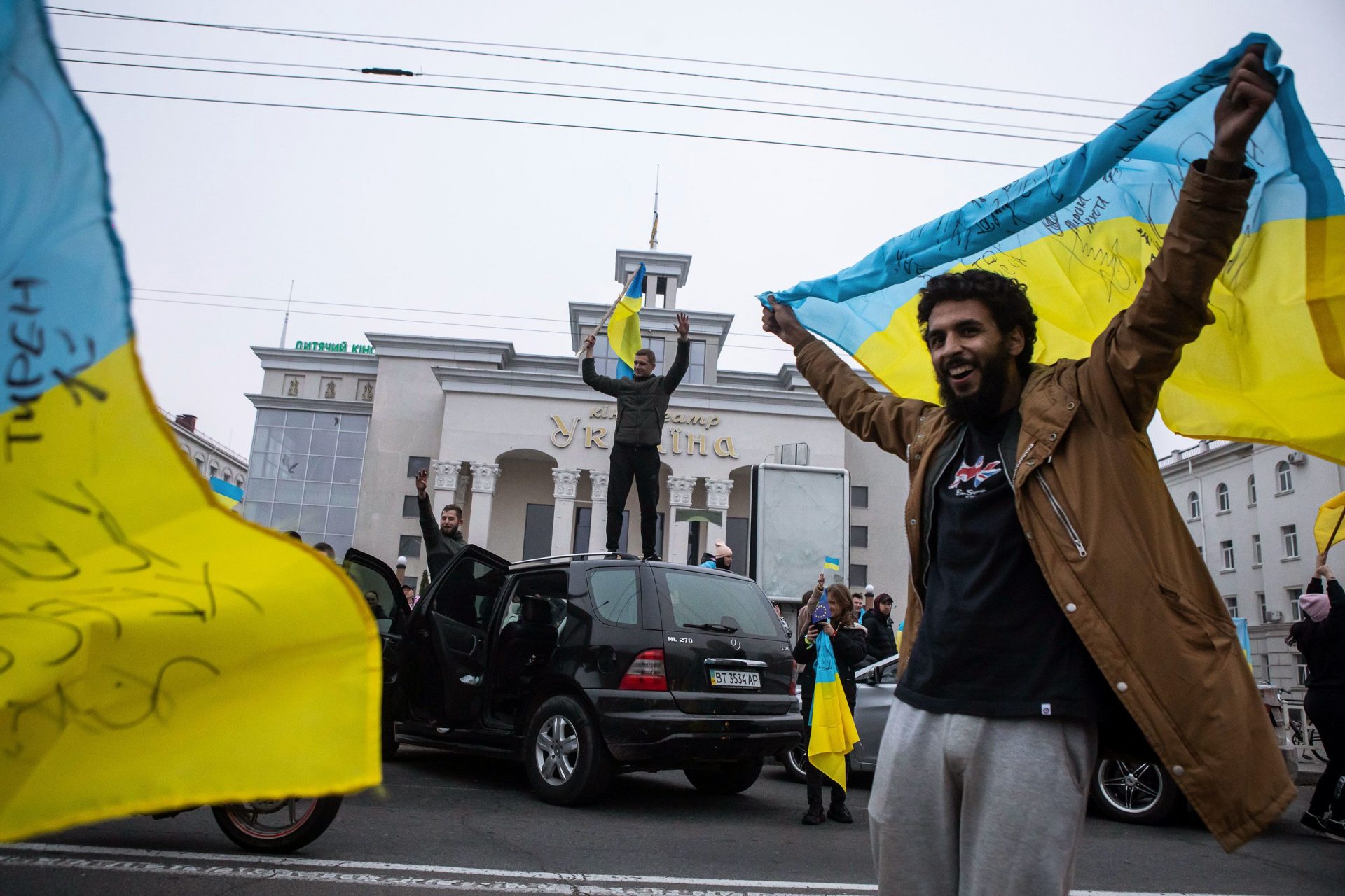 Ucraina a retras acreditările unor jurnaliști străini care au relatat din Herson