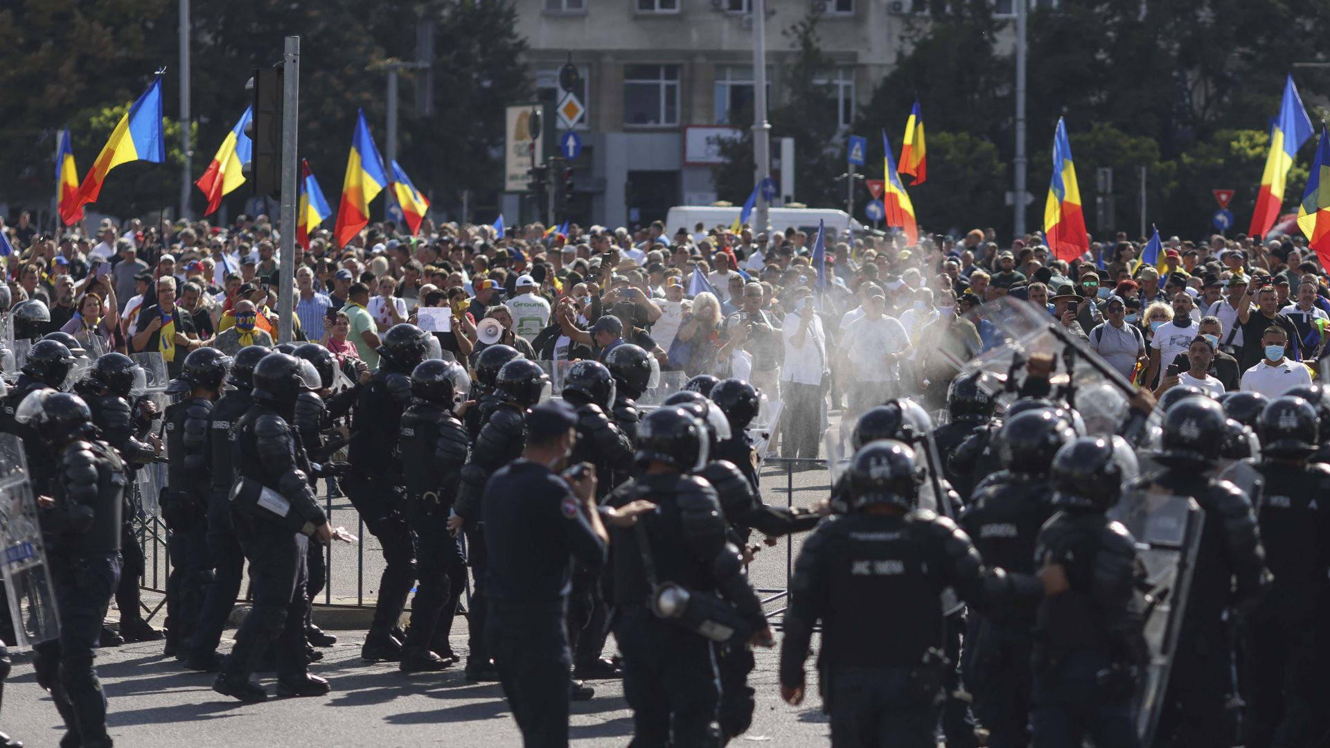 Jandarmeria dezminte informația despre o presupusă mobilizare masivă de forțe la protestul fermierilor